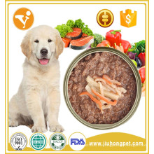 Precios competitivos alta calidad sin aditivo comida enlatada para perros